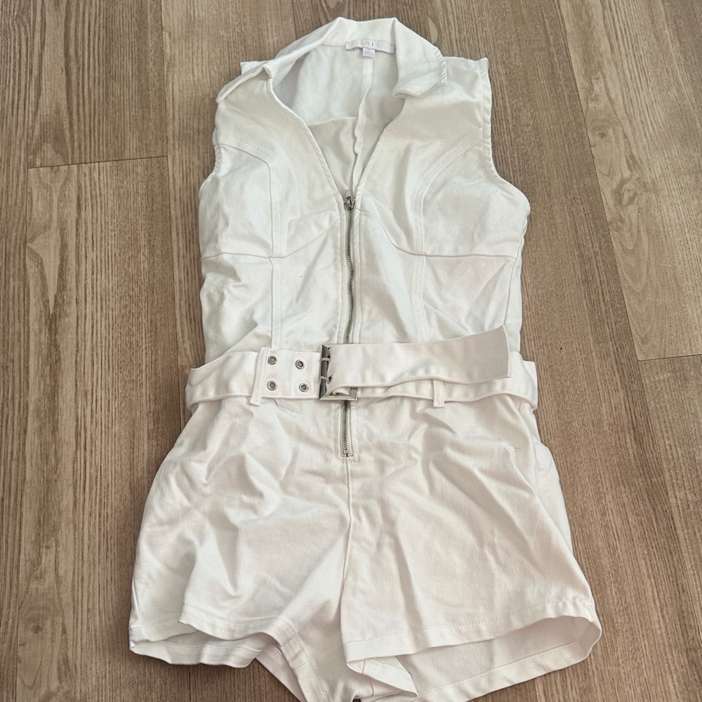 Fashion Nova White Jumpsuit